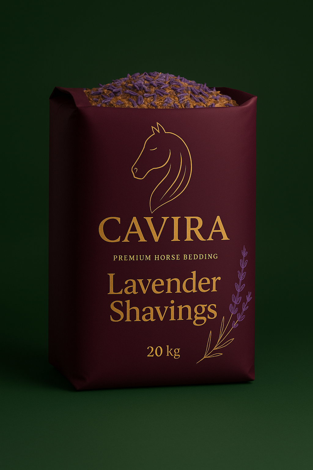 Horse bedding - Cavira UltraSoft Lavender Edition 20kg